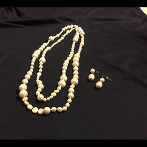 Chico’s necklace and earring set